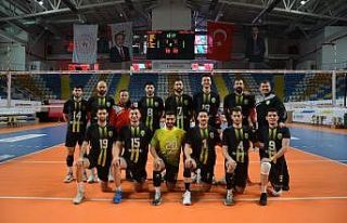 -Korkuteli Belediyespor, Deplasmanda Set Vermedi;...