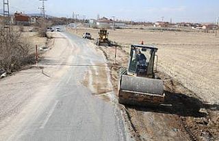 Küçük Bürüngüz ve Turan mahalleleri arası yol...