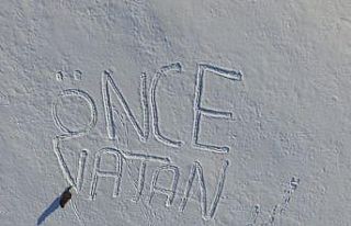 Küçük Pınar’ın vatan sevgisi