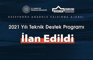 KUDAKA 2021 yılı teknik destek programı açıklandı