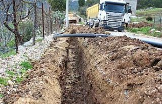 Kumluca’da Erentepe Mahallesi içme suyuna kavuşuyor