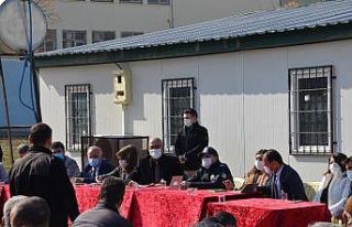 Kurtalan Kaymakamı Aydın vatandaşlarla bir araya...