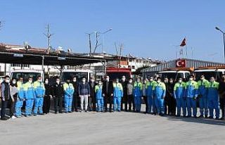 Kuşadası Belediyesi acil müdahale timleri 24 saat...