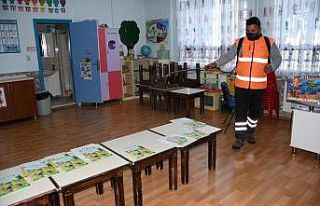 Kuşadası’nda okullar yüz yüze eğitime hazır