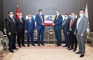 Kütahya heyetinden MÜSİAD ziyareti