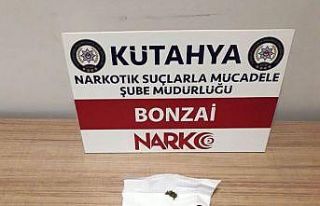 Kütahya’da şüpheli şahsın üzerinde uyuşturucu...