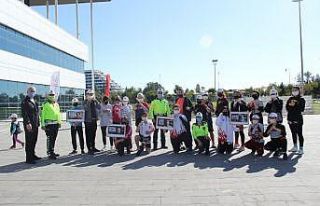 Lisanslı sporculara trafik eğitimi verildi