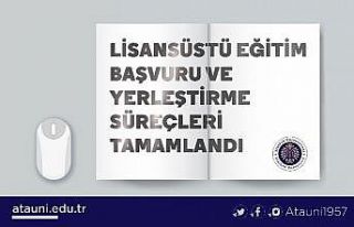Lisansüstü Eğitim Başvuru ve Yerleştirme Süreçleri...