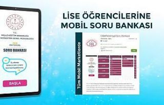 Lise öğrencileri için 15 bin soruluk Mobil Soru...
