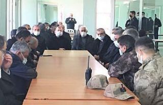 Malatya protokolünden şehit ailesine taziye ziyareti