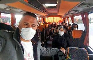 Manavgat Belediyesinden ulaşım desteği