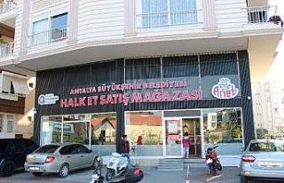 Manavgat Halk Et Satış Mağazası 1 yılda 50 ton...
