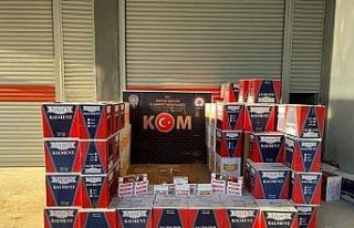 Manisa’da 6 milyon paket kaçak makaron ele geçirildi