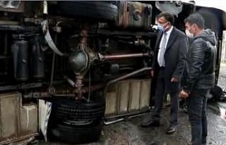 Manisa’da işçi servisi alevlere teslim oldu: 7...