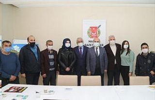 Mardin Valisi Demirtaş basın mensupları ile bir...
