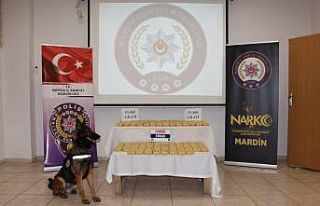 Mardin’de 51 kilo 460 gram eroin ele geçirildi