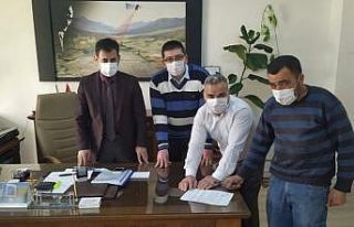 Mardin’de video konferans yöntemi ile dükkan satışı...