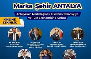 Marka şehir Antalya, katma değeri üç sac ayağına...