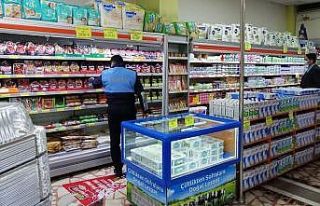 Marketlerde fiyat denetimi yapıldı