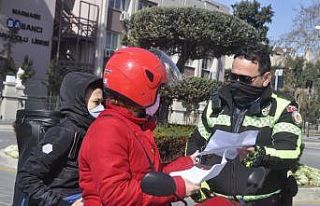 Marmaris’te kısıtlama sürecinde denetimler devam...