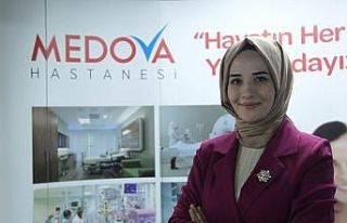 Medova Hastanesinden öğrencilere canlı bağlantıyla...