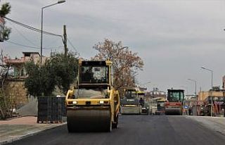 Mersin’de asfalt çalışmaları