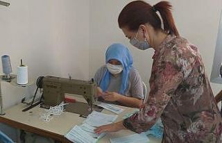 Mersin’de dikiş kursları yeniden başladı