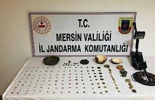 Mersin’de tarihi eser kaçakçılığı operasyonu
