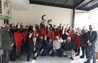 MHP Denizli Teşkilatına 30 yeni kadın üye katıldı