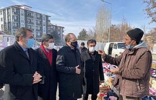 MHP İl Başkanı Karataş esnafı ziyaret etti