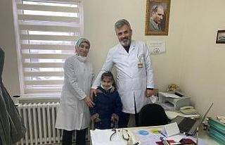 Minik öğrencilerden sağlık çalışanlarına teşekkür...