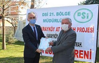 Miraslar ile bölünen araziler, proje ile toplulaştırılıyor