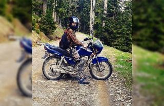 Motosiklet tutkunu gençten geriye bu fotoğrafı...