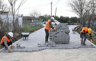 Mudanya’da 30 bin metrekare parke çalışması