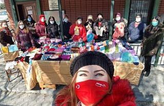 Muhtardan minik yürekler üşümesin çağrısı