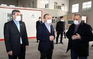 Muhtarlara konteyner desteği