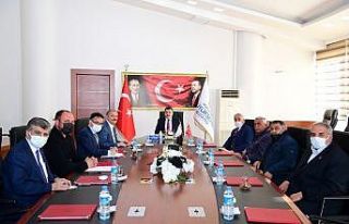 Muhtarlardan Başkan Gürkan’a ziyaret