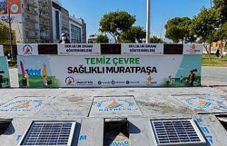 Muratpaşa’da akıllı konteynerler hizmette