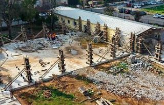 Muratpaşa’nın 6’ıncı kreş inşaatı sürüyor