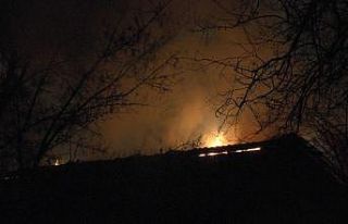 Müstakil evde çıkan yangın söndürüldü