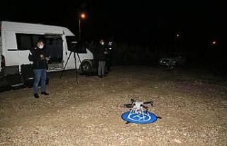 Narenciye hırsızlarına "termal kameralı drone"...