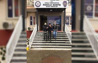 Nazilli’de mazgal hırsızı yakalandı
