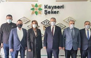 NETAFİM’den Başkan Akay’a ziyaret