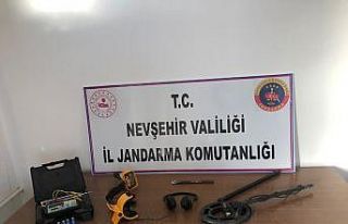 Nevşehir’de define avcısı 3 kişi yakalandı