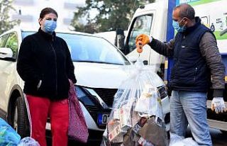 Ocak ayında Çevreci Komşu Kartla 64 bin 178 lira...