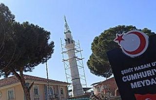 Ödemiş’in minarelerine bakım