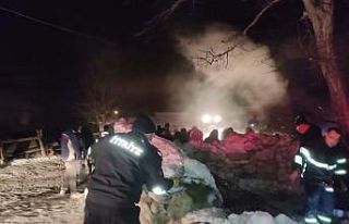 Odunluk yangını korkuttu