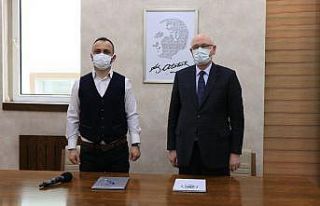 Odunpazarı’ndan hayvan bakım evine hibe protokolü