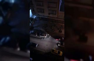Öfkelerini park halindeki araçtan çıkardılar