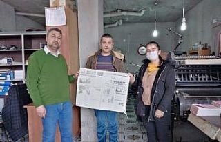 Öğrenciler Bulanık’taki gazetecilerle röportaj...